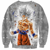 PLstar Cosmos 2019 New Fashion Sweatshirt Anime Dragon Ball Z Kid Goku and Master Roshi 3d Print Men Women Crewneck Pullover