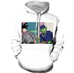 PLstar Cosmos 2019 New Fashion Sweatshirt Anime Dragon Ball Z Kid Goku and Master Roshi 3d Print Men Women Crewneck Pullover