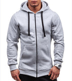 MRMT 2020 New Men's Hoodies Sweatshirts Zipper Hoodie Men Sweatshirt Solid Color Man Hoody Sweatshirts For Male