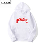 The screw thread cuff Hoodies Streetwear Backwoods Hoodie Sweatshirt Men Fashion autumn winter Hip Hop hoodie pullover Hoody