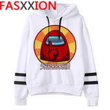 New Video Game Among Us Hoodies Men Impostor Graphic Anime Streetwear Cartoon Sweatshirt Sudadera Hombre Among Us Hip Hop Hoodie