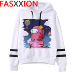 New Video Game Among Us Hoodies Men Impostor Graphic Anime Streetwear Cartoon Sweatshirt Sudadera Hombre Among Us Hip Hop Hoodie