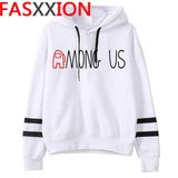 New Video Game Among Us Hoodies Men Impostor Graphic Anime Streetwear Cartoon Sweatshirt Sudadera Hombre Among Us Hip Hop Hoodie